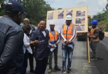 Emmanuel Nganou Djoumessi satisfait de l’avancement des travaux dans l’Extrême-Nord