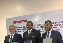 Le Cameroun signe un accord cadre relatif au développement de la ligne ferroviaire Edéa-Lolabè-Campo