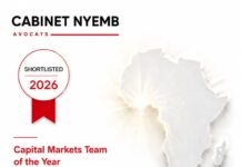 Le cabinet Nyemb finaliste pour le prix de la meilleure équipe en marchés de capitaux en Afrique
