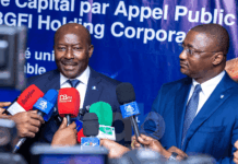 BGFI Holding Corporation veut porter de 6,15 % son objectif d’atteindre 10 % du capital détenu par le public
